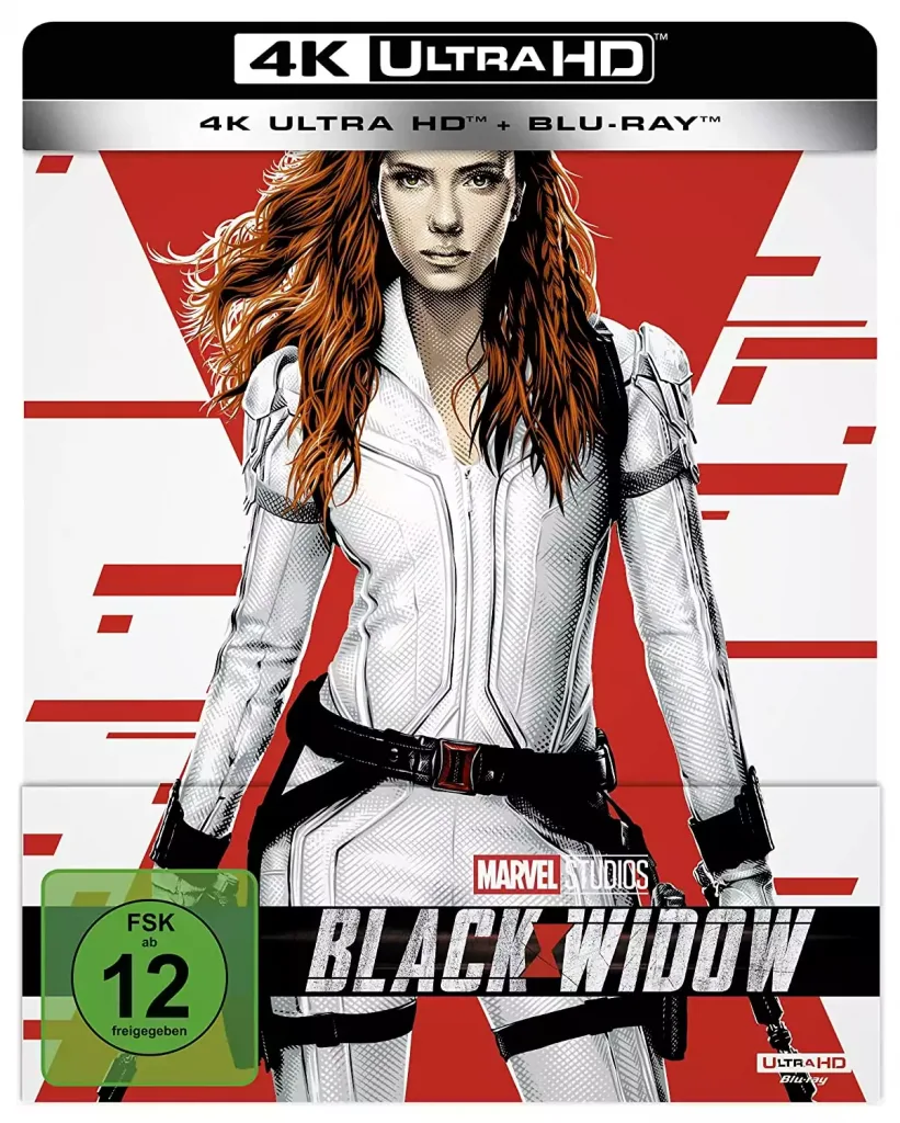 Black Widow 4K Steelbook mit Scarlett Johansson