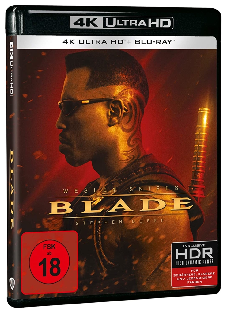 Blade 4K Blu-ray Disc mit Wesley Snipes