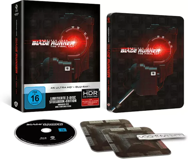 Der Blade Runner (1982) (Ultimate Collector’s Edition) (Final Cut) – 4K Steelbook (UHD + Blu-ray Disc)