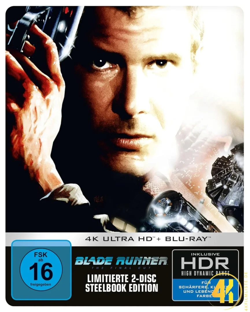Blade Runner 2025 Edition Final Cut 4K Steelbook Ultra HD Blu-ray Disc