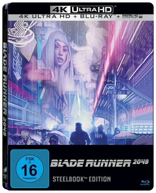 Blade Runner 2049 – 4K Steelbook (UHD + Blu-ray Disc)