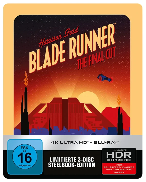 Der Blade Runner (1982) (Final Cut) – 4K Steelbook (UHD + Blu-ray Disc)