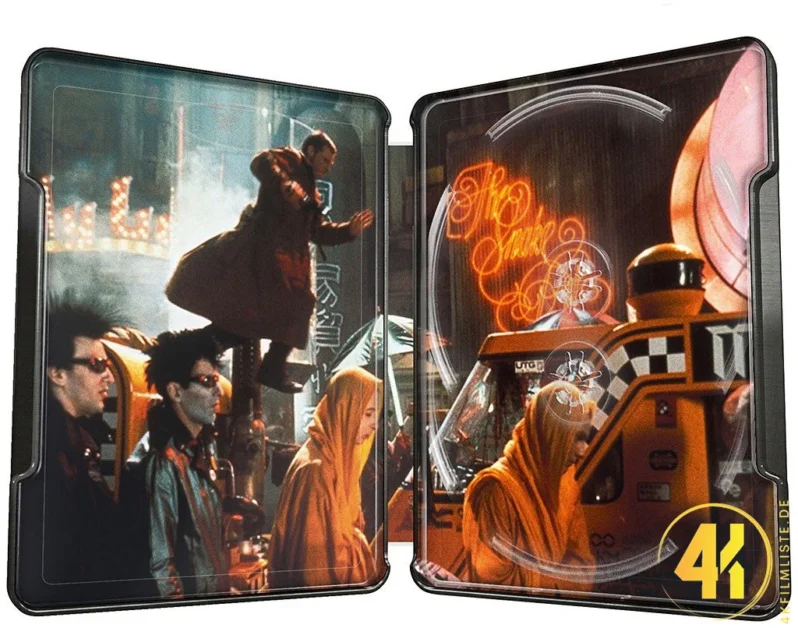 Blade Runner Backcover 2025 4K Steelbook Ultra HD Blu-ray Disc