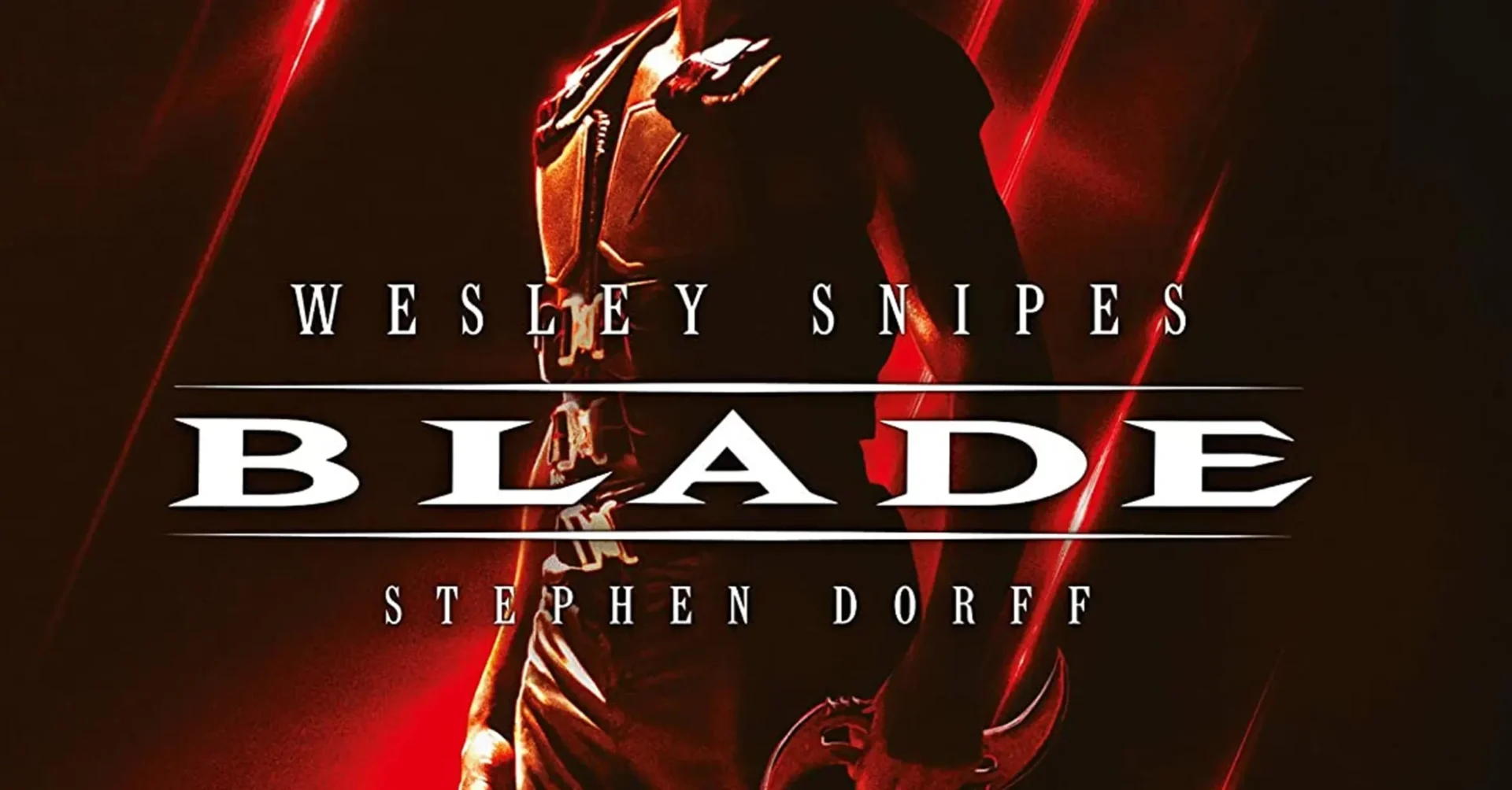 Blade Logo mit Wesley Snipes
