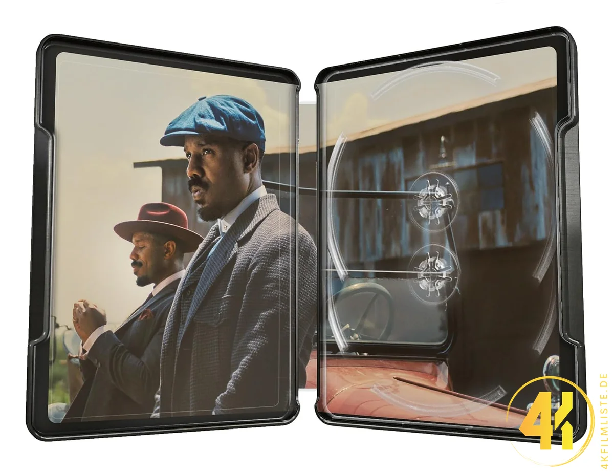 Blood and Sinners Inlay 4K Steelbook Ultra HD Blu-ray Disc