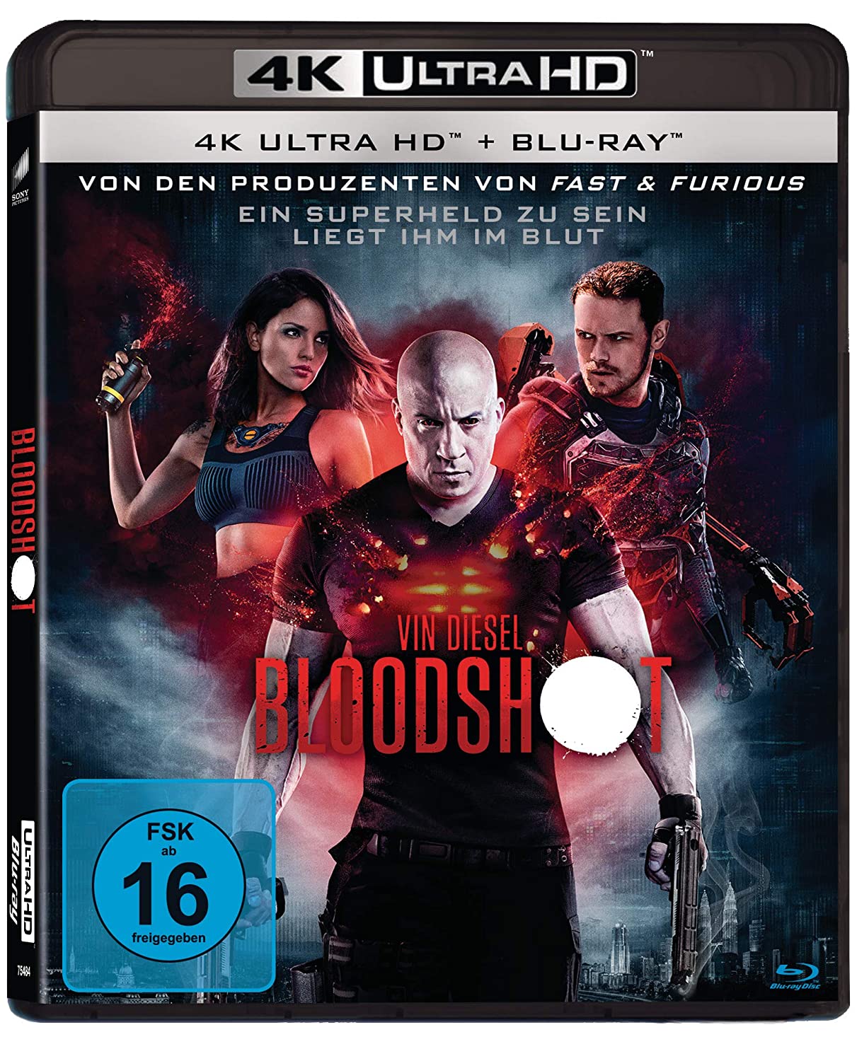 Bloodshot – 4K Blu-ray (UHD + Blu-ray Disc)