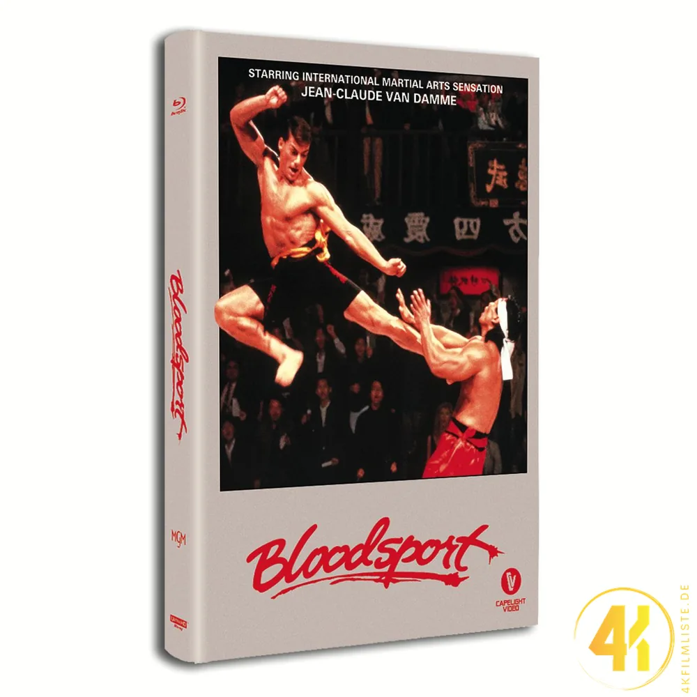 Bloodsport 4K Hartbox Ultra HD Blu-ray Disc