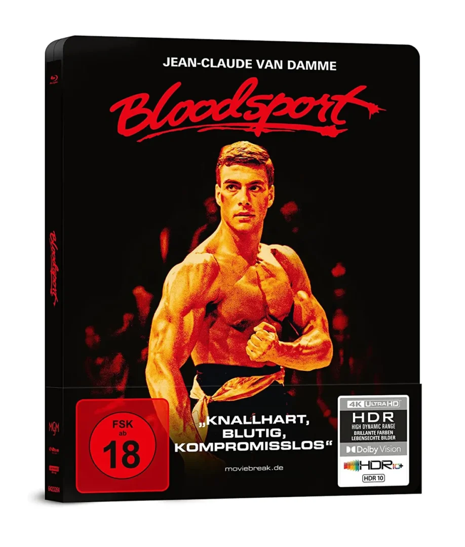 Bloodsport 4K Steelbook mit Quarterslip