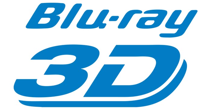 Blaues Blu-ray 3D Logo