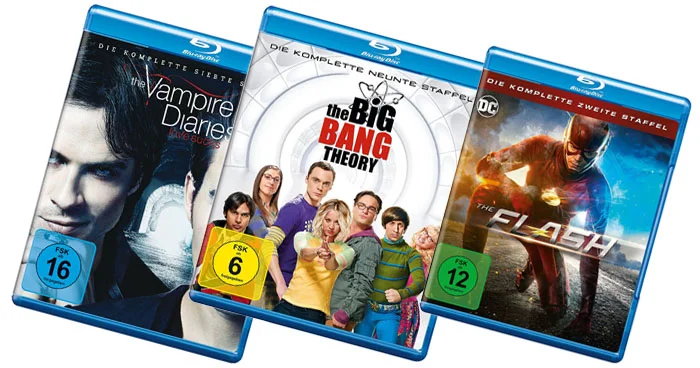 Blu-ray DVD Serien-Aktion