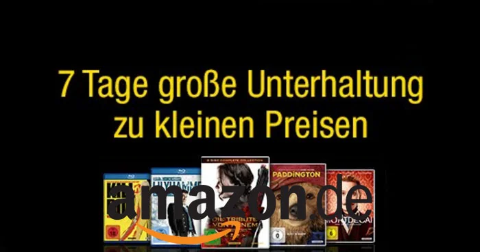 Blu-ray und DVD-Aktion bei Amazon im April 2017