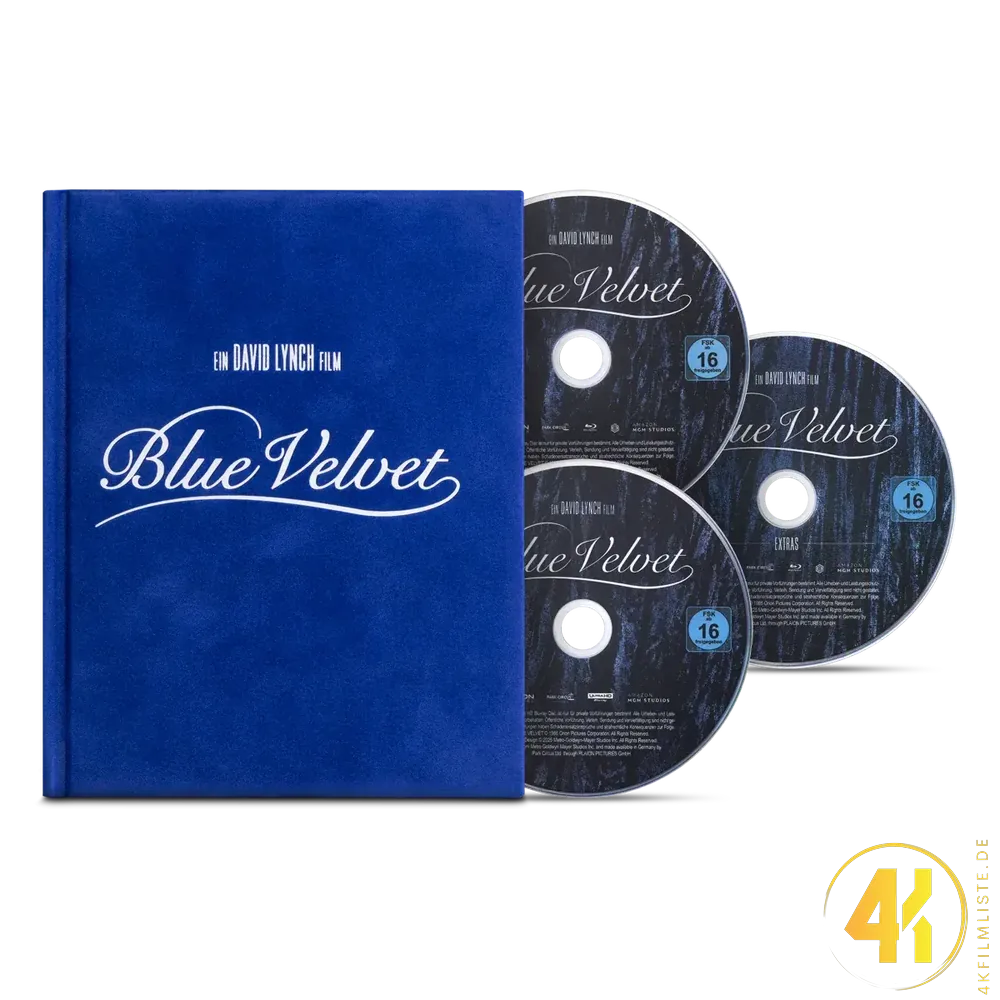 Blue Velvet 4K Mediabook Cover C Ultra HD Blu-ray Disc