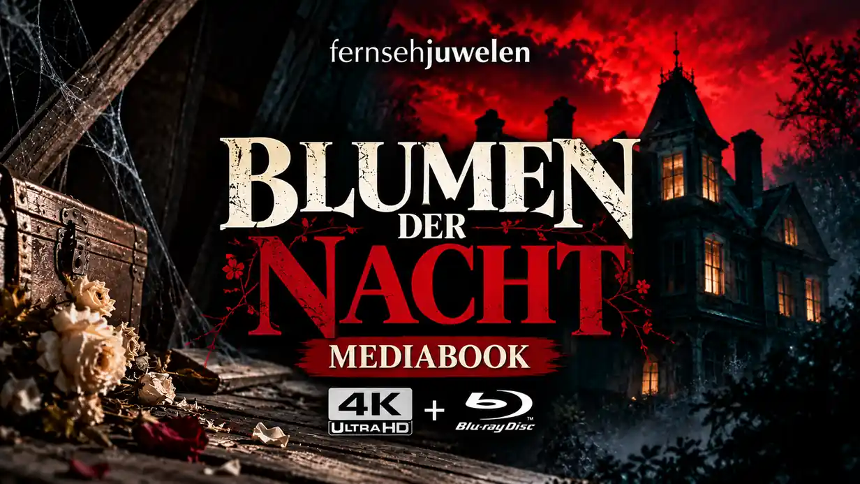 "Blumen der Nacht": Mediabook von Fernsehjuwelen