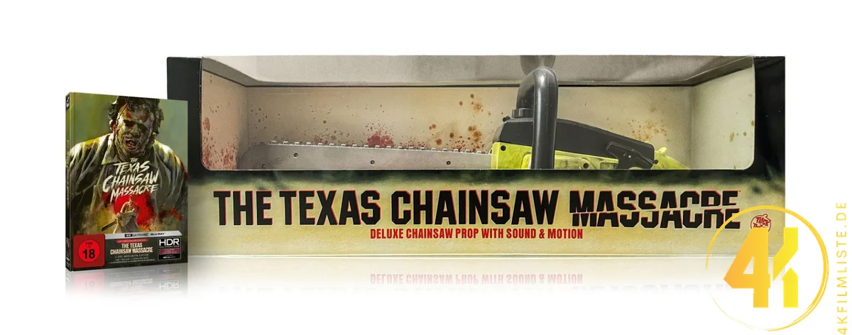 Blutgericht in Texas Kettensägen Edition 4K Mediabook Ultra HD Blu-ray Disc