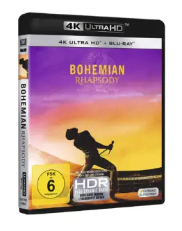 Bohemian Rhapsody 4K Ultra HD Blu-ray Disc Cover