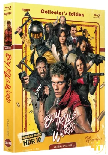 Boy Kills World (Cover C) – 4K Mediabook (UHD + Blu-ray Disc)
