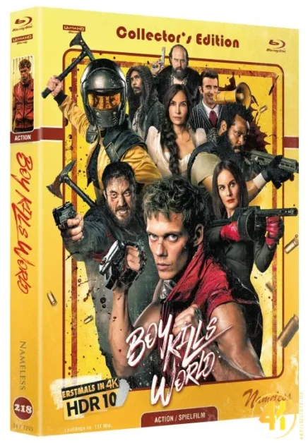 Boy Kills World 4K Mediabook Cover C Ultra HD Blu-ray Disc