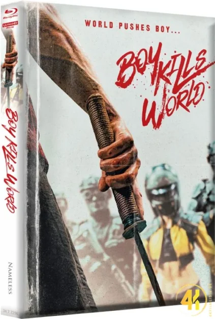 Boy Kills World 4K Mediabook Cover F Ultra HD Blu-ray Disc