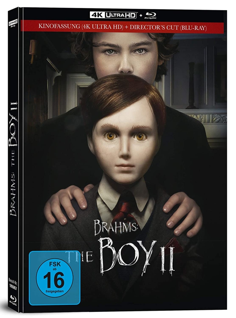 Seitenansicht Brahms The Boy II 4K UHD Mediabook