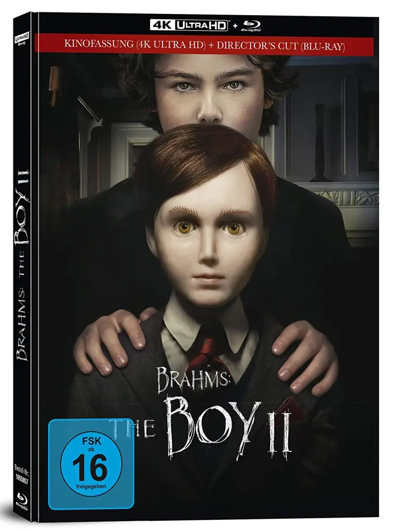 Seitenansicht Brahms The Boy II 4K UHD Mediabook