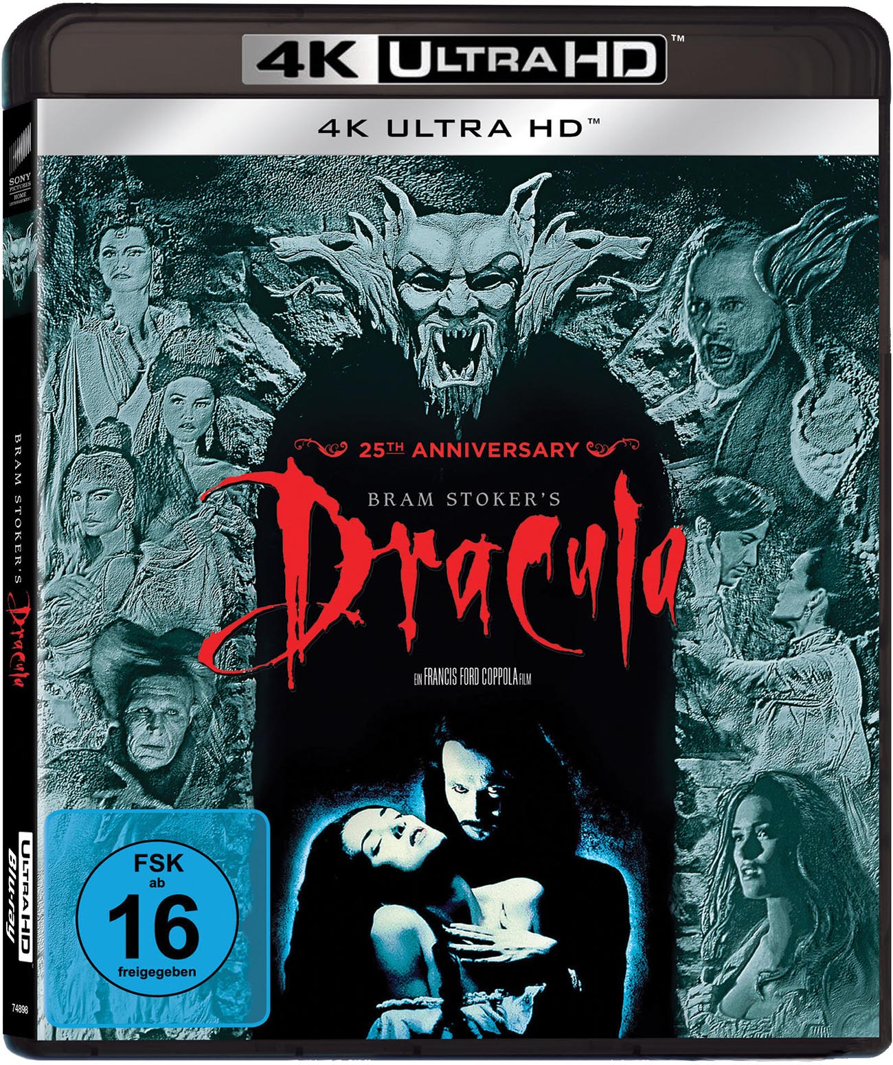 Bram Stoker's Dracula 4K UHD Blu-ray Disc mit FSK Logo