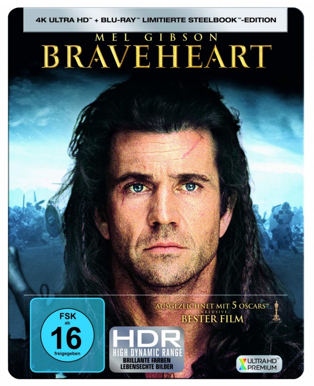 Braveheart – 4K Steelbook (UHD + Blu-ray Disc)