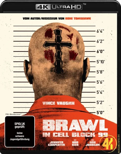 Brawl in Cell Block 99 4K Blu-ray Ultra HD Blu-ray Disc