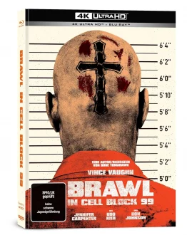 Brawl in Cell Block 99 4K Mediabook UHD Blu-ray Disc