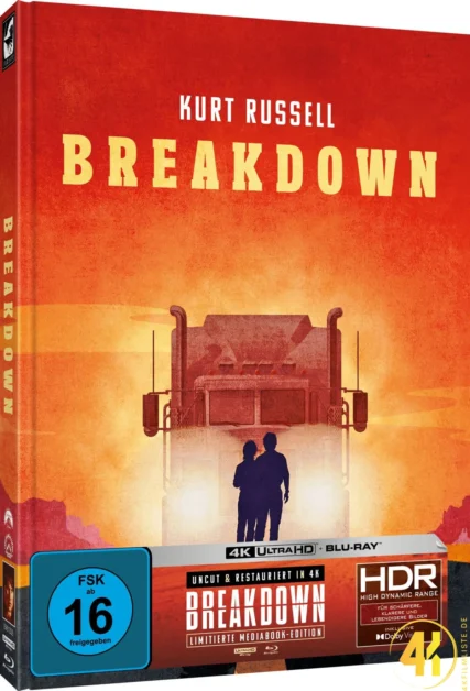Breakdown (Cover B) – 4K Mediabook (UHD + Blu-ray Disc)