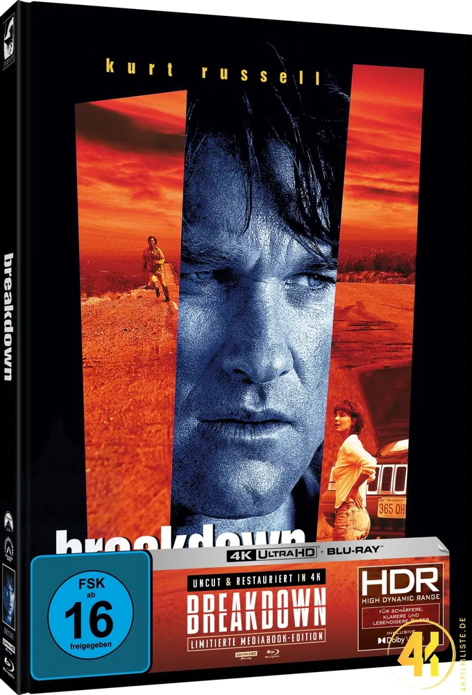 Breakdown 4K Mediabook Cover D Ultra HD Blu-ray Disc