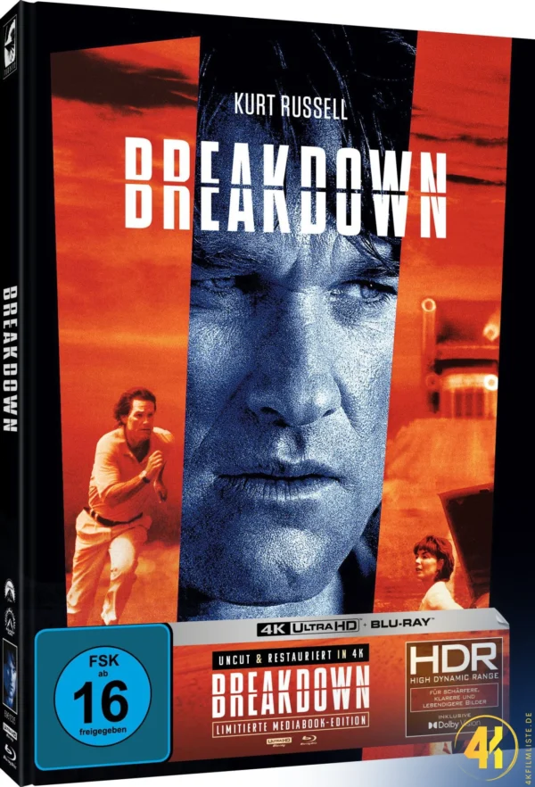 Breakdown (Cover A) – 4K Mediabook (UHD + Blu-ray Disc)