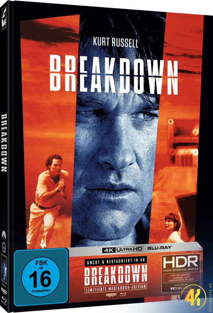 Breakdown (Cover A) – 4K Mediabook (UHD + Blu-ray Disc)