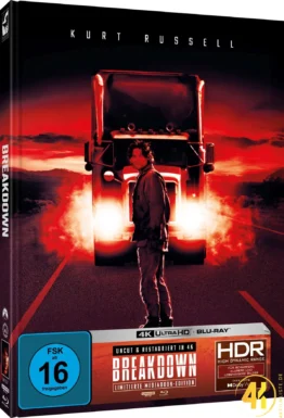 Breakdown Mediabook C Kurt Russell 4K Blu-ray Ultra HD Blu-ray Disc