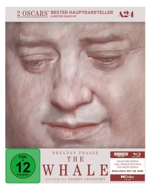 The Whale – 4K Mediabook A (UHD + Blu-ray Disc)