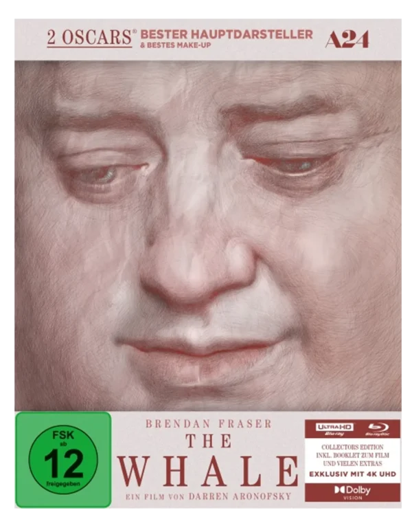 The Whale – 4K Mediabook A (UHD + Blu-ray Disc)