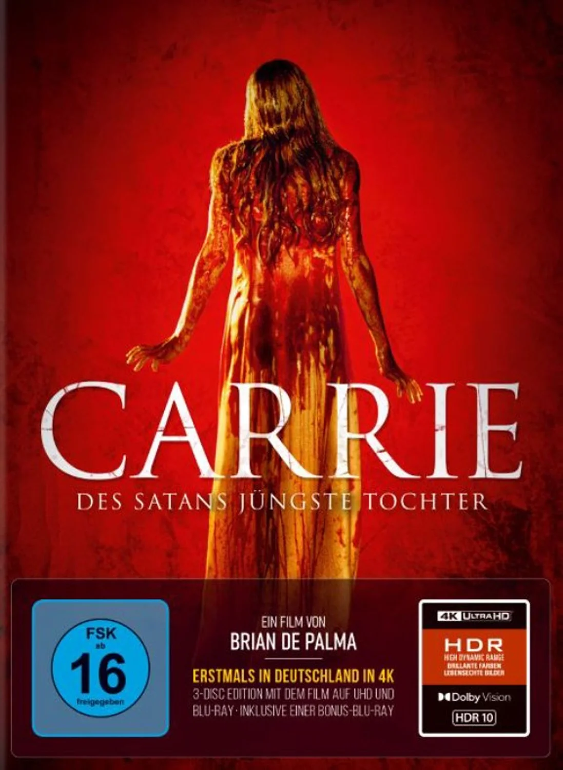 Carrie – 4K Mediabook (UHD + Blu-ray Disc + Bonus Blu-ray)
