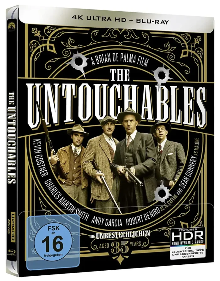 Die Unbestechlichen (The Untouchables) – 4K Steelbook (UHD + Blu-ray Disc)