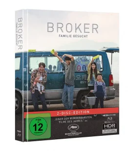 Broker - Familie gesucht im 4K Mediabook mit Dolby Vision HDR