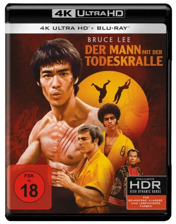 Bruce Lee in Der Mann mit der Todeskralle auf 4K Ultra HD Blu-ray Disc im UHD Keep