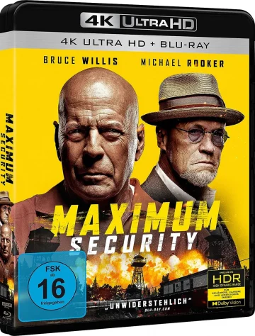 Bruce Willis in Maximum Security 4K Ultra HD Blu-ray Disc
