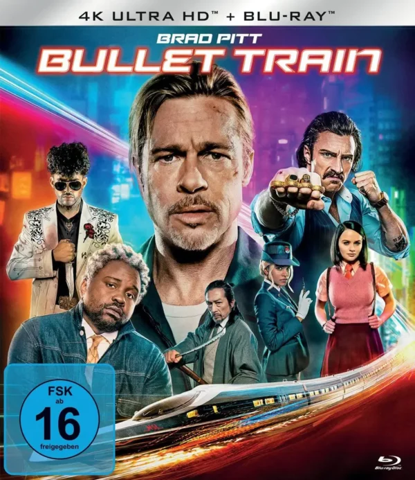 Bullet Train – 4K Blu-ray (UHD + Blu-ray Disc)