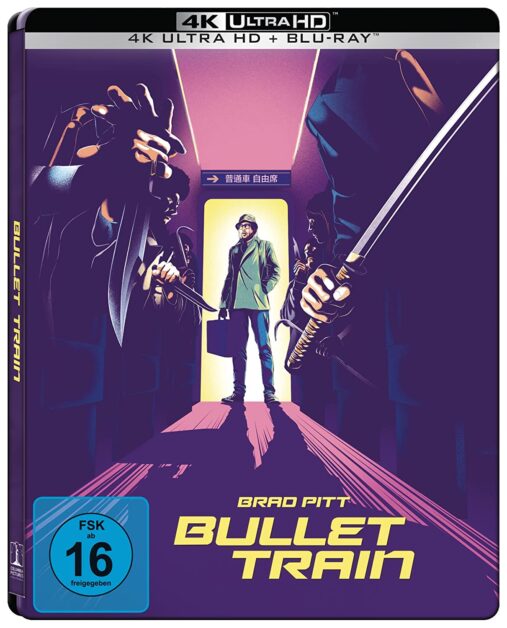 Bullet Train – 4K Steelbook (UHD + Blu-ray Disc)