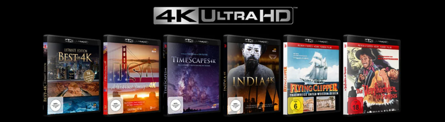 Busch Media Group - Übersicht 4k Ultra HD Blu-rays