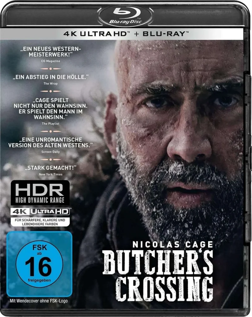 Butchers Crossing 4K Ultra HD Blu-ray