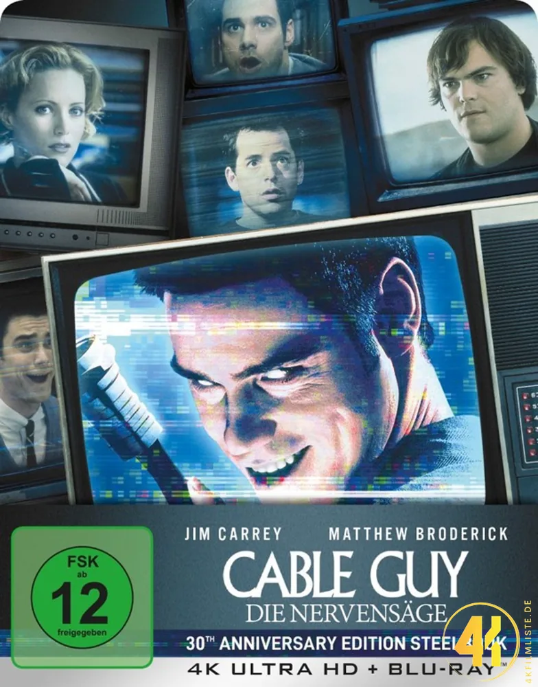 Cable Guy Die Nervensäge 4K Steelbook Ultra HD Blu-ray Disc