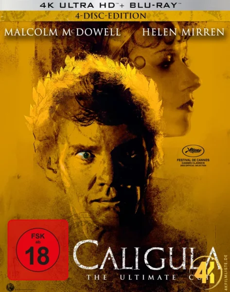 Caligula (The Ultimate Cut) (Multibox) – 4K Bluray (UHD + Blu-ray Disc)