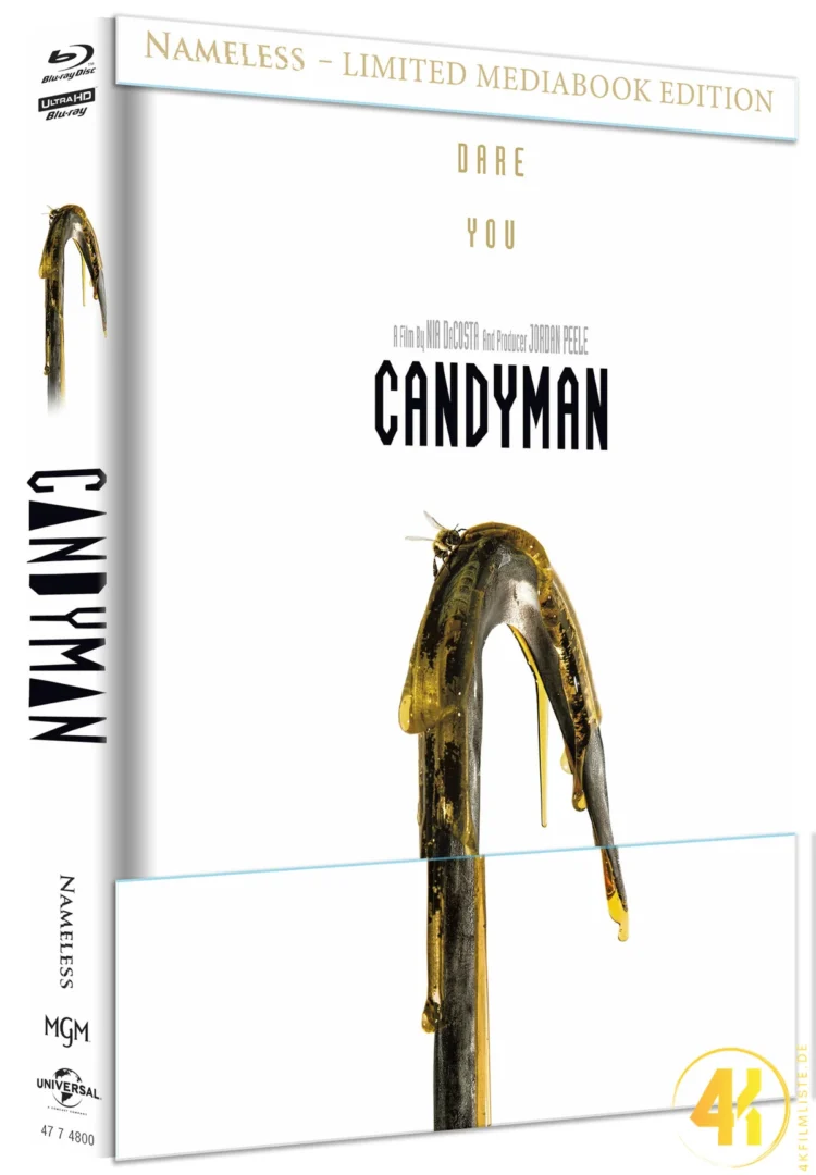 Candyman 2021 Cover B 4K Mediabook Ultra HD Blu-ray Disc