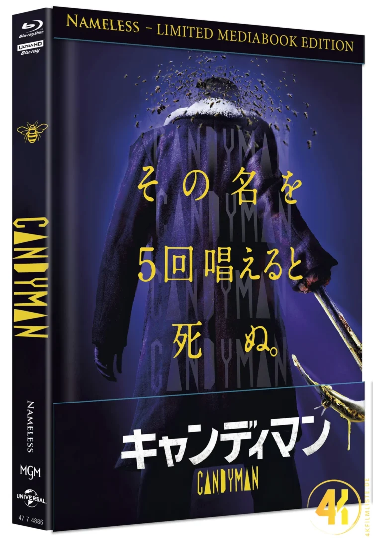 Candyman 2021 Cover C 4K Mediabook Ultra HD Blu-ray Disc