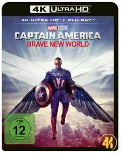 Captain America: Brave New World – 4K Blu-ray (UHD + Blu-ray Disc)