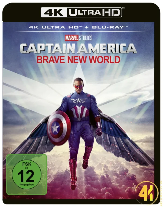 Captain America: Brave New World – 4K Blu-ray (UHD + Blu-ray Disc)